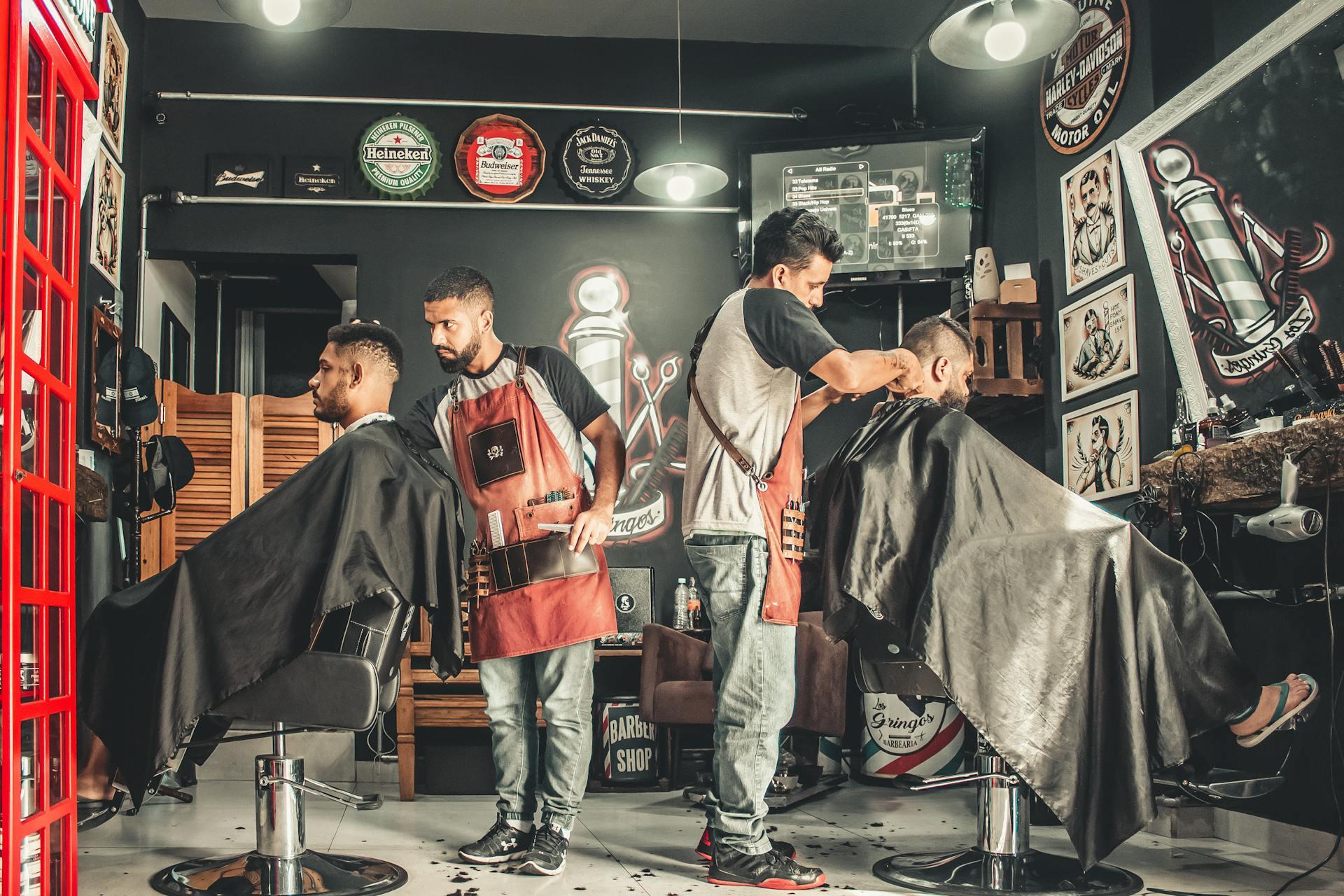 Luxury salon interior