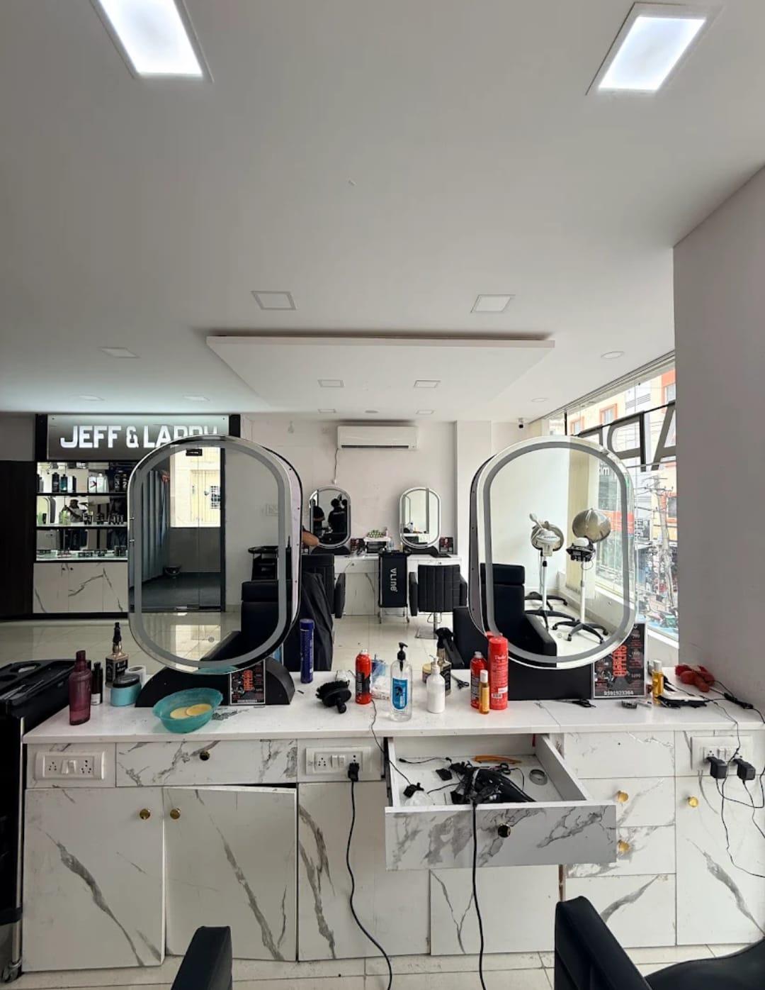 Jeff and Larry salon
