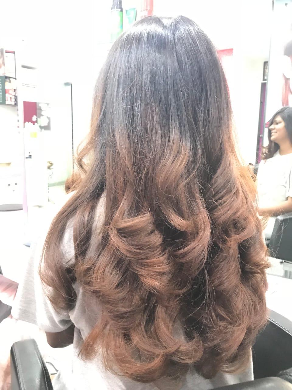 After salon result