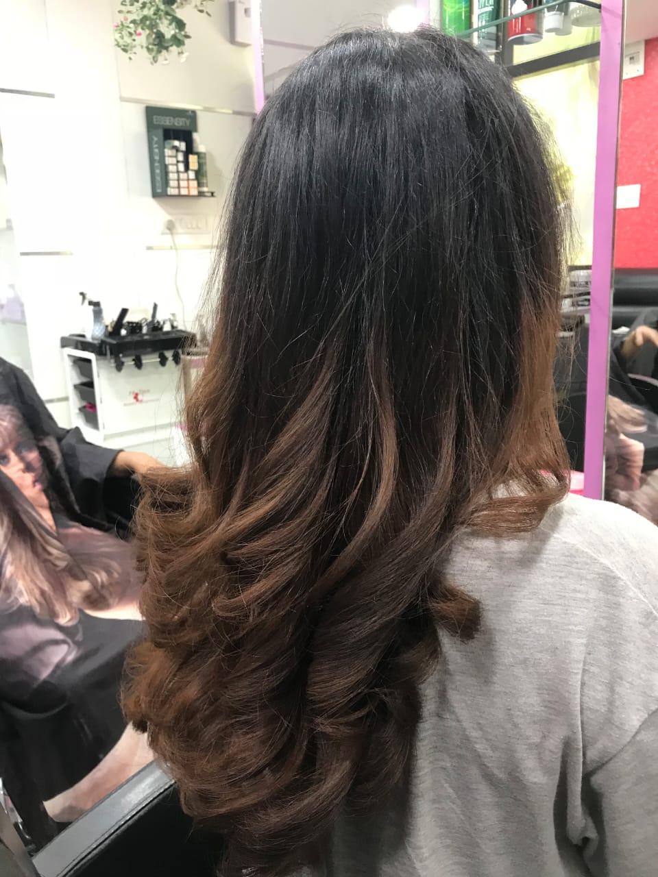Before salon result